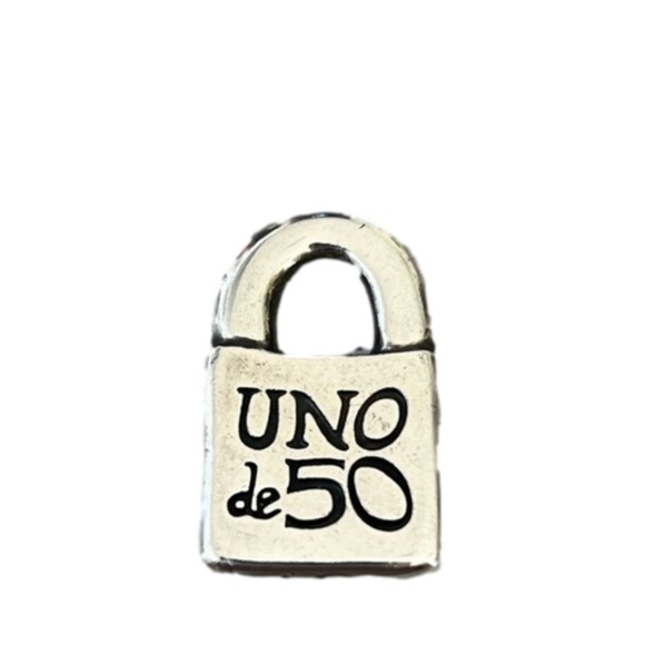 Uno de 50 Lock Charm - Picture 2 of 2